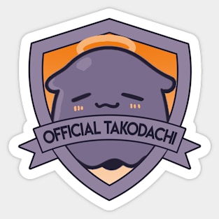 Takodachi Badge Hololive Ina Fanbase Sticker